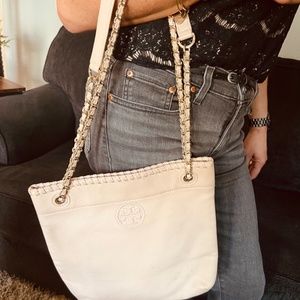 TORY BURCH Pale Pink Crossbody  Purse